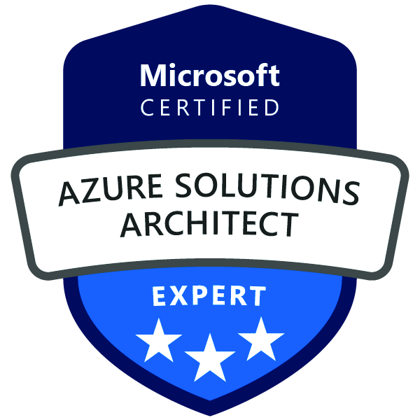 Microsoft Certified Azure Solutions Architect Expert